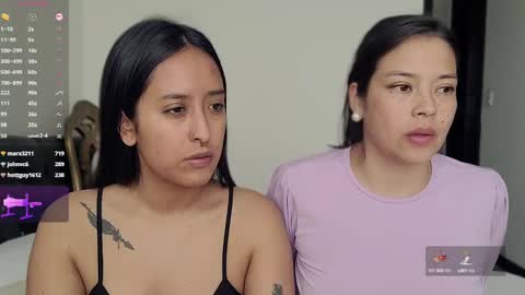 Snapshot of 2summerlove2 chatting on 12-16-24, 06:38 Dalilah and Tarah online show from 12-16-24, 06:38