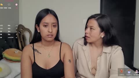 Snapshot of 2summerlove2 chatting on 12-28-24, 07:54 Dalilah and Tarah online show from 12-28-24, 07:54