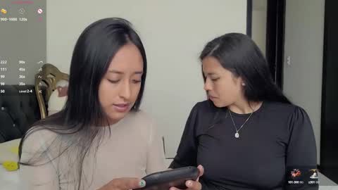 Snapshot of 2summerlove2 chatting on 12-31-24, 03:53 Dalilah and Tarah online show from 12-31-24, 03:53