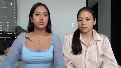 Snapshot of 2summerlove2 chatting on 02-19-25, 06:43 Dalilah and Tarah online show from 02-19-25, 06:43