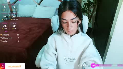 Snapshot of _natashaa19 chatting on 01-12-25, 10:45 Natasha Rodriguez independent model online show from 01-12-25, 10:45