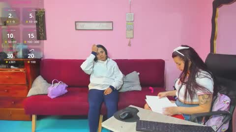 zoe and Kataleya online show from 11-01-25, 08:44