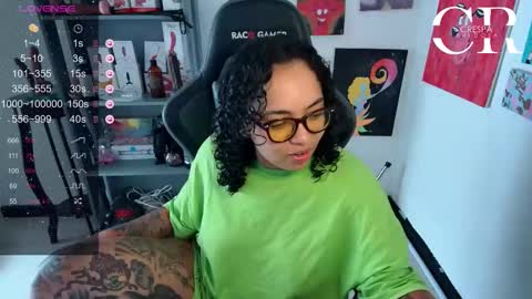 Snapshot of alesyahampton chatting on 10-19-25, 05:57 Crespa Ruidosa online show from 10-19-25, 05:57