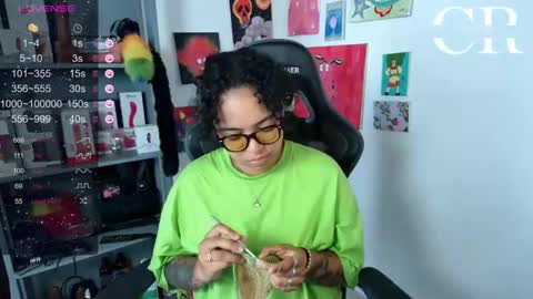 Snapshot of alesyahampton chatting on 10-26-25, 02:12 Crespa Ruidosa online show from 10-26-25, 02:12