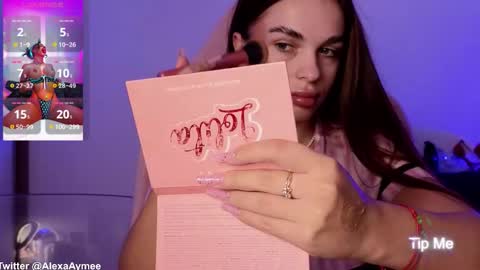 Snapshot of alexaaimee chatting on 10-09-25, 07:56 Alexa online show from 10-09-25, 07:56