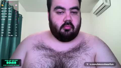 Snapshot of alexxxbear chatting on 02-22-26, 12:34 alexxxbear online show from 02-22-26, 12:34