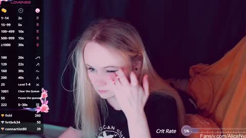 Snapshot of alicenya chatting on 01-25-25, 06:45 Alice online show from 01-25-25, 06:45
