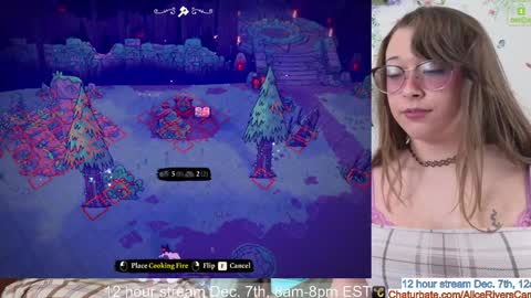 Snapshot of aliceriverscam chatting on 12-07-24, 04:47 Alice Rivers ---- Enter my public Discord- online show from 12-07-24, 04:47