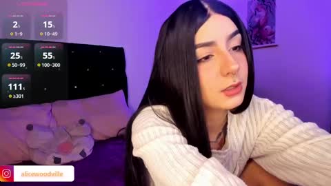 Snapshot of alicewoodville chatting on 12-15-24, 02:41 Alice online show from 12-15-24, 02:41