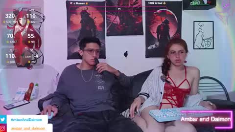 AMBAR AND DAIMON online show from 10-02-25, 07:15