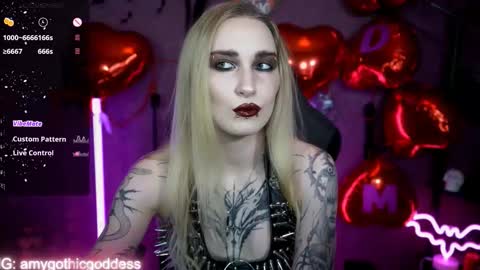 Snapshot of amywhitenessxx chatting on 02-22-26, 12:58 Amy switch Goddess divine Mistress online show from 02-22-26, 12:58