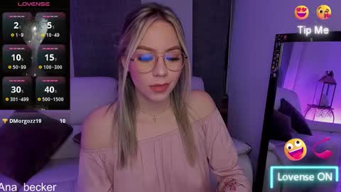 Snapshot of ana_becker1 chatting on 03-14-26, 09:04 Ana online show from 03-14-26, 09:04