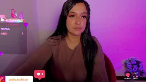 Snapshot of andreacohenz chatting on 10-03-25, 12:40 andrea online show from 10-03-25, 12:40