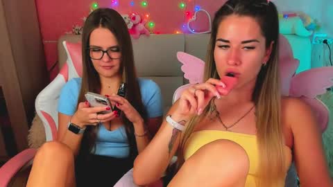 Snapshot of angel_and_demon0304 chatting on 05-20-26, 03:02 Ivanna and Jessica online show from 05-20-26, 03:02