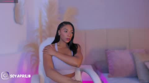 Snapshot of april_ebony18_ chatting on 03-30-26, 10:27 April online show from 03-30-26, 10:27