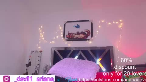 Snapshot of ariana_devil1 chatting on 02-19-25, 07:05 ariana devil online show from 02-19-25, 07:05