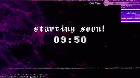 Aurora  Aura online show from 12-15-24, 01:57