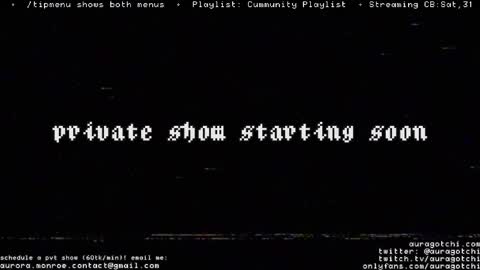 Aurora  Aura online show from 03-01-25, 08:23