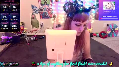 BabyZelda online show from 09-23-25, 10:02