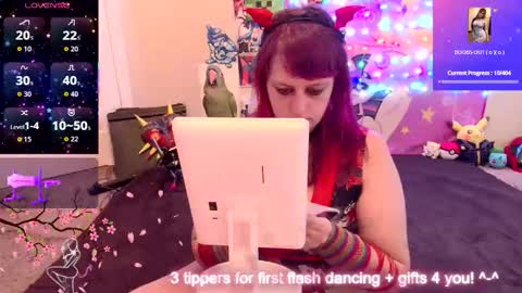 Snapshot of babyzelda chatting on 02-26-26, 05:45 BabyZelda online show from 02-26-26, 05:45