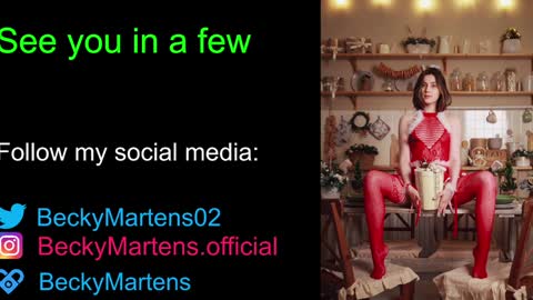 BeckyMartens come join me on    while im offline here  online show from 12-22-24, 12:50