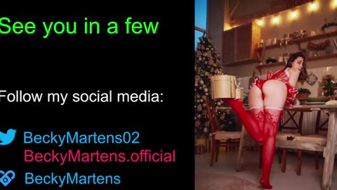 BeckyMartens come join me on    while im offline here  online show from 01-12-25, 01:00