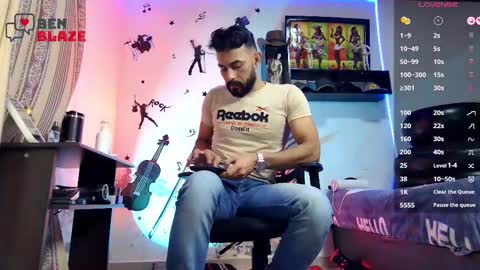 Snapshot of ben_blaze chatting on 01-04-25, 01:10 BEN online show from 01-04-25, 01:10