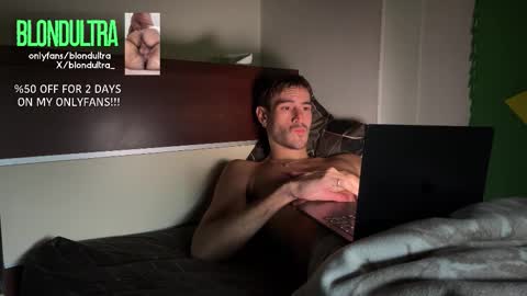 Snapshot of blondultra chatting on 09-29-25, 05:45 blondultra online show from 09-29-25, 05:45
