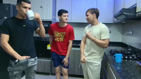 Snapshot of boysgang_sex chatting on 12-15-24, 11:34 Angelo Mark Fernando Taylor online show from 12-15-24, 11:34