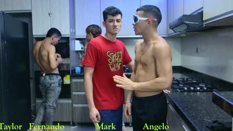 Snapshot of boysgang_sex chatting on 12-15-24, 02:37 Angelo Mark Fernando Taylor online show from 12-15-24, 02:37
