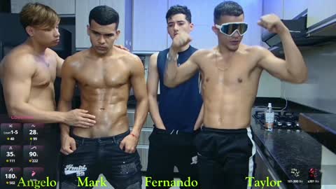 Snapshot of boysgang_sex chatting on 12-16-24, 02:38 Angelo Mark Fernando Taylor online show from 12-16-24, 02:38