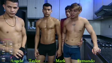 Snapshot of boysgang_sex chatting on 12-31-24, 02:47 Angelo Mark Fernando Taylor online show from 12-31-24, 02:47