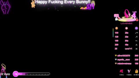 Snapshot of bunnycheekz chatting on 02-13-25, 01:08 Tokki bunny online show from 02-13-25, 01:08
