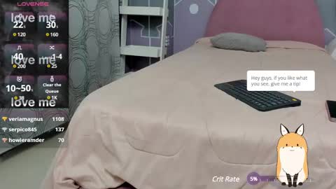 Snapshot of camilahunter__ chatting on 01-16-25, 09:37 Camila online show from 01-16-25, 09:37