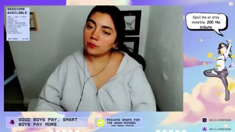 Snapshot of cuteambervi chatting on 02-14-26, 09:11 Princess Amber online show from 02-14-26, 09:11