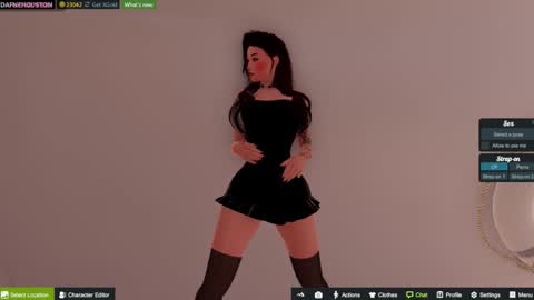 Snapshot of dafne_houston chatting on 10-19-25, 05:46 DAFNE online show from 10-19-25, 05:46