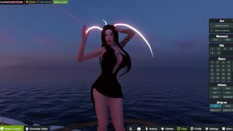 Snapshot of dafne_houston chatting on 10-23-25, 06:50 DAFNE online show from 10-23-25, 06:50