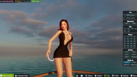 Snapshot of dafne_houston chatting on 10-26-25, 10:04 DAFNE online show from 10-26-25, 10:04