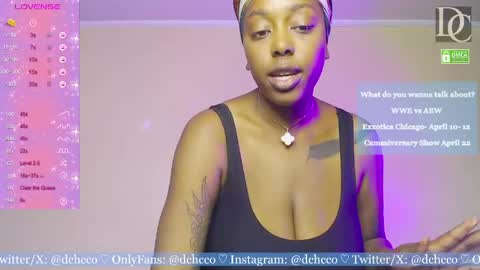 Snapshot of dchcco chatting on 04-27-26, 09:24 Duchess Coco - Coco Puffs online show from 04-27-26, 09:24