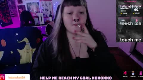 Snapshot of destroyall420 chatting on 03-29-26, 01:22 Lola Bdsm and fries online show from 03-29-26, 01:22