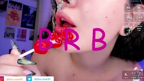 Snapshot of doux_amer chatting on 02-01-25, 05:37 VickyHelp me to reach 300 thumbs up online show from 02-01-25, 05:37