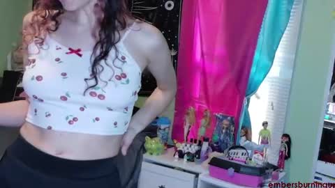 Embersburningup online show from 07-03-26, 08:37