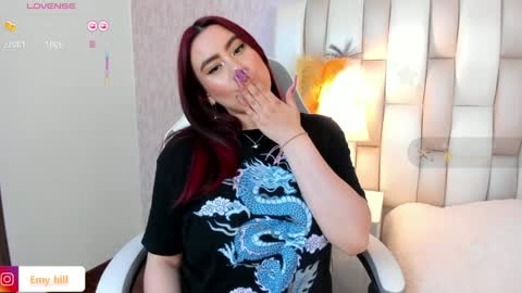 Snapshot of emily_hill___ chatting on 02-02-25, 01:34 EMILY Monday 5-2 am From Tuesday to Friday5-1 am Colombia time online show from 02-02-25, 01:34