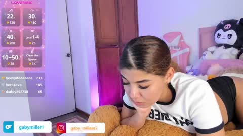 Snapshot of gabriela_miller2 chatting on 02-27-25, 07:55 Gaby online show from 02-27-25, 07:55