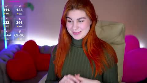 Snapshot of gingerrpink chatting on 02-20-26, 07:36 Ginger Pink online show from 02-20-26, 07:36