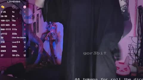 Snapshot of gor3bit chatting on 12-04-24, 05:38 Giggle Monster online show from 12-04-24, 05:38