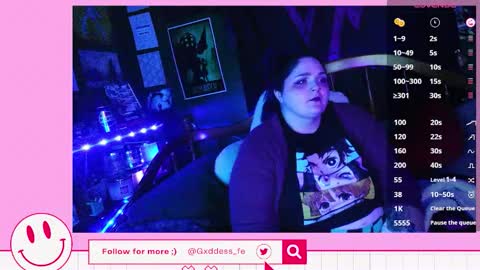 Snapshot of gxddess_fe chatting on 01-02-25, 06:29 Goddess Fe online show from 01-02-25, 06:29