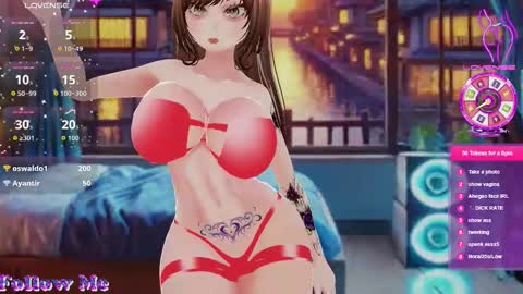 Snapshot of hanaedamgirl chatting on 02-13-26, 11:23 Hanae online show from 02-13-26, 11:23