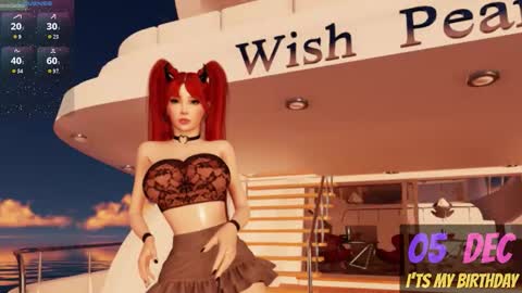 Snapshot of hannah3dx chatting on 11-30-25, 07:18 Hannah online show from 11-30-25, 07:18