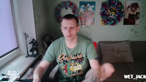 Snapshot of hlestus chatting on 01-15-25, 06:12 Wet Jack online show from 01-15-25, 06:12